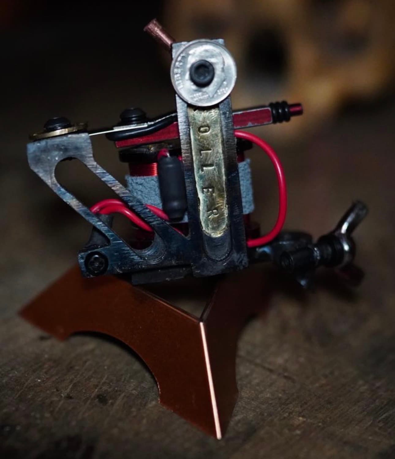 Hand-built Koller Iron — polished steel
